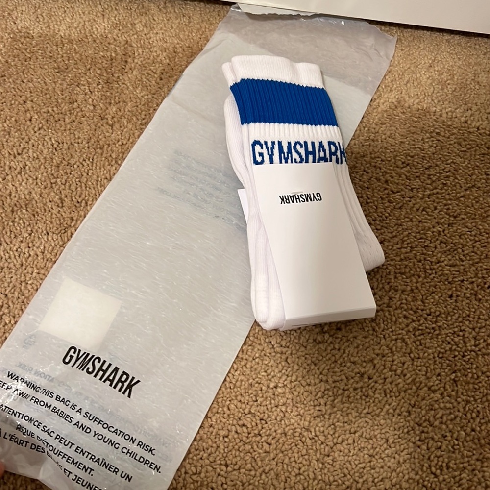 New Gymshark PREMIUM JACQUARD SINGLE SOCKS